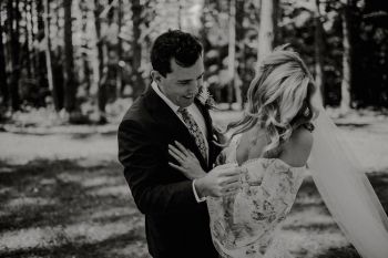 Bride and Groom at Allview Escape Blue Mountains